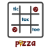 Tic Tac Toe Pizza logo