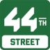 44th Street logo