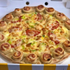 NEW !! PalloPizza (your favorite Palloncini on pizzacrust ) logo