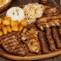 Platou Grill 2 persoane Platouri la Pizza Rustic din Târgu Mureş