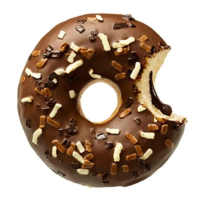 Full Chocolate Donut (2 buc) 140 g DESERT la Rexo LunchBox din Târgu Mureş