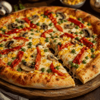 PIZZA VEGETARIANĂ Pizza la Pizza Rustic din Târgu Mureş
