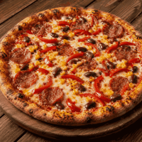 PIZZA MEXICANĂ Pizza la Pizza Rustic din Târgu Mureş