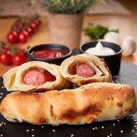 Rollo cu cabanos Rulouri la Quick Bites din Târgu Mureş