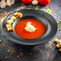 Supă cremă de usturoi 350 g SUPE CREMĂ la Rexo LunchBox din Târgu Mureş