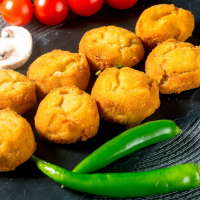 Ciuperci pane Aperitive la La Diavolo Home Delivery din Târgu Mureş