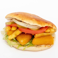 Kebab cu cașcaval pane Fast-Food la Pelit Istanbul Kebab Delivery din Târgu Mureş