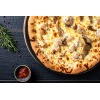 Pizza cu sos alb logo