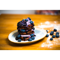 Pancake cu Afine/ Blueberry Pancake logo