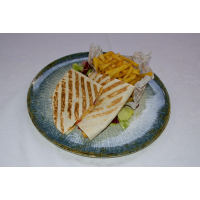 Quesadilla de pui Wrap/Shaorma la La Unchiu Teo din Târgu Mureş