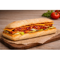 BBQ Chicken Sandwich AMERICAN SANDWICHES la Sandwich Corner din Târgu Mureş