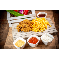 Crispy Wings Menu 180 / 150 / 75 g MENIU CRISPY la Crispyland din Târgu Mureş