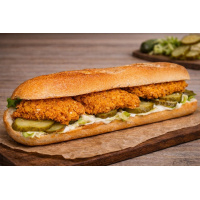 Crispy Chicken Sandwich AMERICAN SANDWICHES la Sandwich Corner din Târgu Mureş