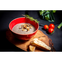Supa crema de ciuperci cu Tuscan Pasta 700 g Meniul Zilei la Scarlet Cafe din Târgu Mureş