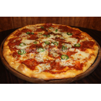 Pizza Salami Pizza la Pizzeria D'Agostino din Galaţi