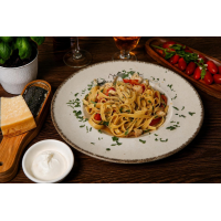 Tagliatelle ai Gamberi Paste la Di Davide din Târgu Mureş