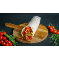 Shaorma Falafel cu ketchup Shaorma la Pumbee Fast Food din Târgu Mureş