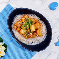 Pui crunch dulce acrisor cu ananas Crunch Bowl la Sushi Master din Târgu Mureş