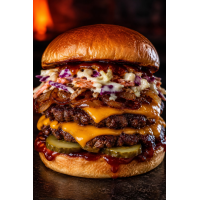 Carolina BBQ Smash Smash Burgers la Smash Theory din Târgu Mureş