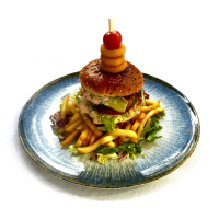 Burger unchiu' TEO Burgeri la La Unchiu Teo din Târgu Mureş