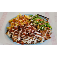 Farfurie pui medie Shaorma pui la Turkish Steak House Restaurant din Târgu Mureş
