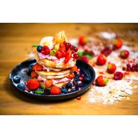 Pancake Fructat/ Fruity Pancake logo