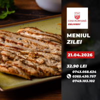 Meniul zilei - Marti (12:00 - 17: 00 ) Meniul zilei la Casa Muresana Delivery din Târgu Mureş