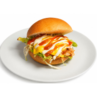 Burger de pui cu cedar Burger la Turkish Steak House Restaurant din Târgu Mureş